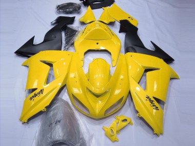 Carenados Moto Kawasaki ZX10R 2006-2007 - Amarillo Negro