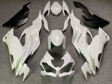 Carenados Moto Kawasaki ZX6R 2019-2022 - Blanco Perla Verde