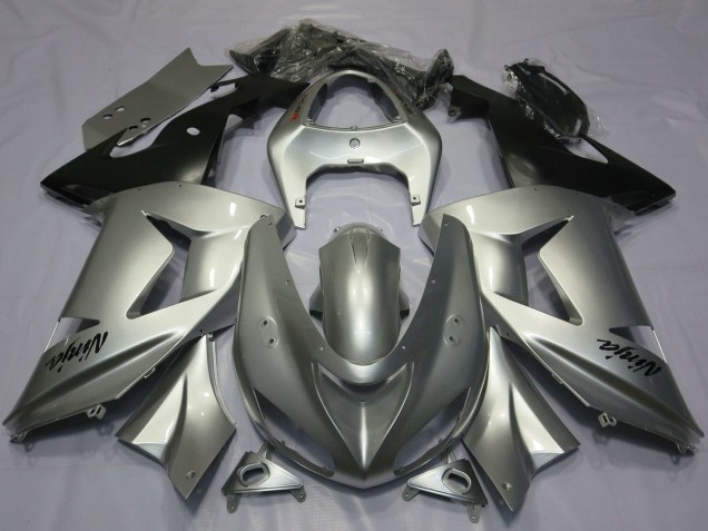 Carenados Moto Kawasaki ZX6R 2003-2004 - Plata