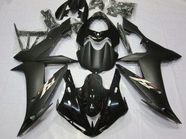 Carenado Moto Yamaha R1 2004-2006 - Negro Brillante Negro Mate