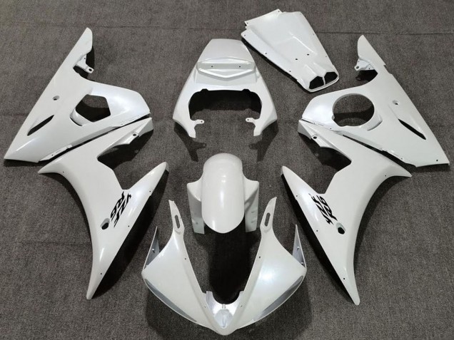 Carenados Moto Yamaha R6 2005 - Blanco Perla
