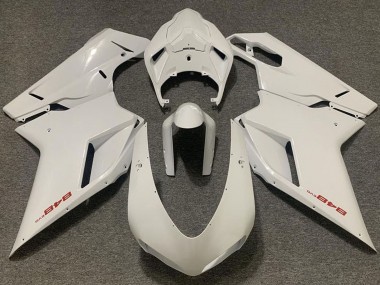 Carenado Moto Ducati 848 2007-2014 - Blanco Perla
