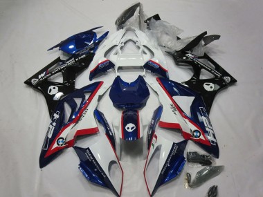 Carenados Moto BMW S1000RR 2009-2014 - Blanco Rojo Azul Negro HP