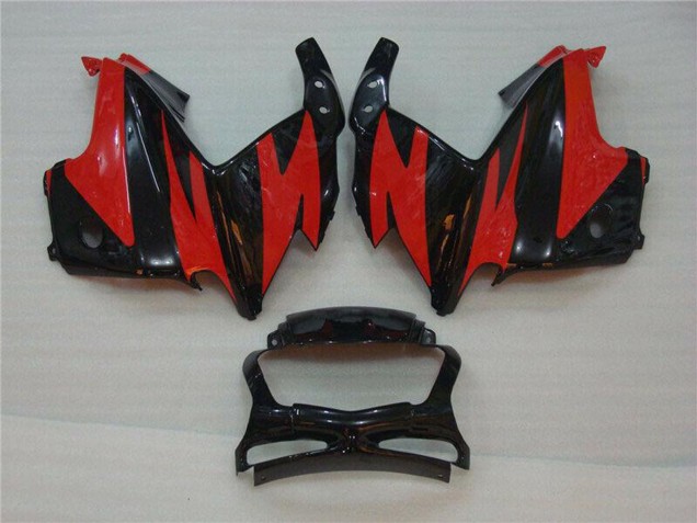 Carenado Moto Honda CBR600 F3 1995-1996 - Rojo Negro Brillante