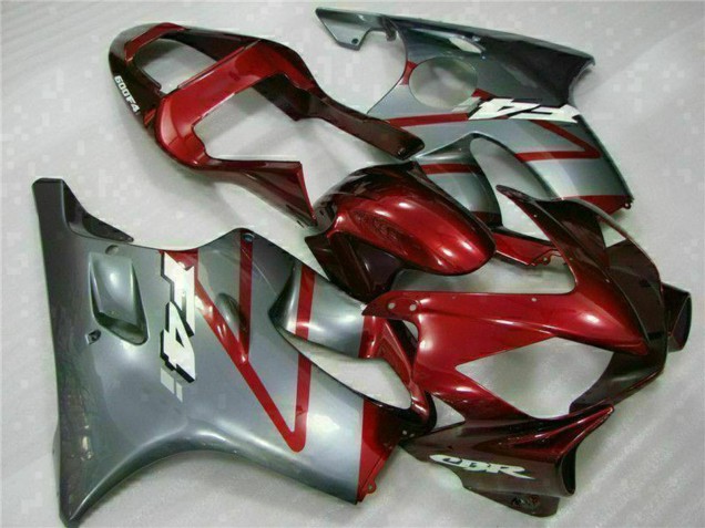 Kits Carenado Moto Honda CBR600 F4i 2001-2003 - Plata Rojo