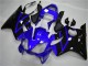 Carenado Moto Honda CBR600 F4i 2001-2003 - Azul Negro Brillante