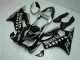 Carenados Moto Honda CBR600 F4i 2001-2003 - Negro Brillante Plata SevenStars