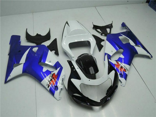 Carenados Moto Suzuki GSXR 600/750 2001-2003 - Blanco Azul Negro
