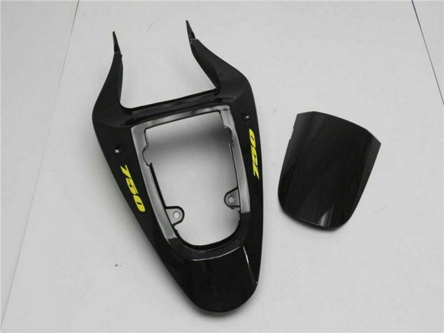 Carenados Moto Suzuki GSXR 600/750 2001-2003 - Negro Brillante Amarillo Llama