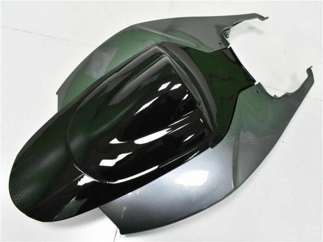 Carenados Moto Suzuki GSXR 600/750 2006-2007 - Plata Negro Brillante