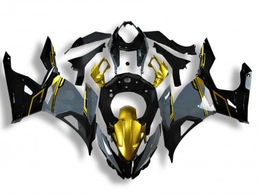 Carenados Moto Kawasaki Ninja 400 2018-2024 - Nardo Gris Oro Negro