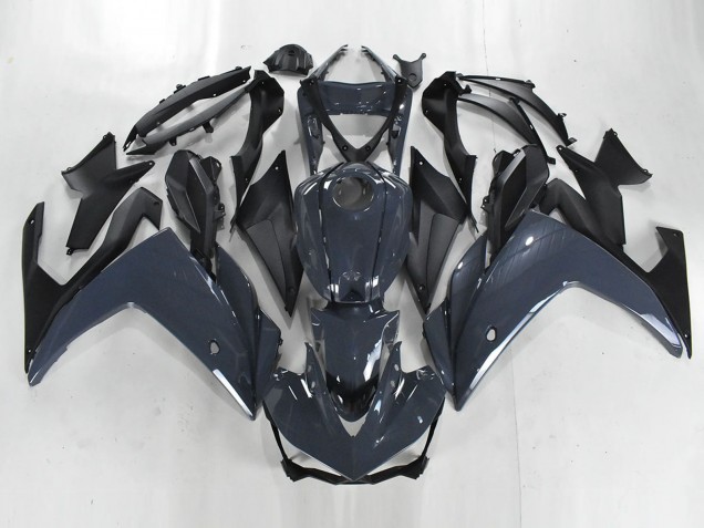 Carenados Moto Yamaha YZF R3/R25 2015-2018 - Gris Oscuro Negro Mate