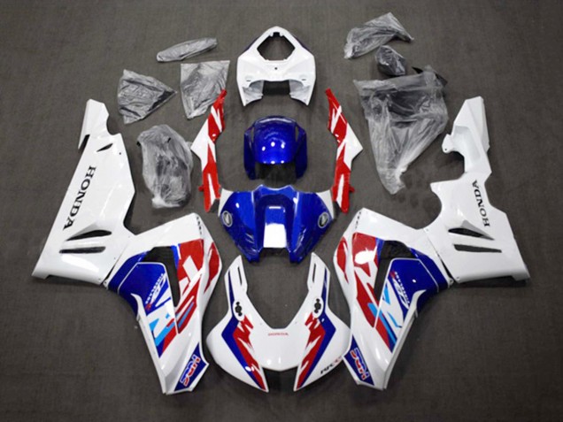Kits Carenado Moto Honda CBR1000RR-R 2020-2023 - Blanco Rojo Azul HRC