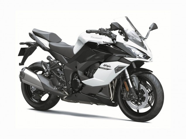 Carenados Moto Kawasaki Z1000SX 2020-2025 - Blanco Negro Ninja