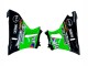 Carenados Moto Kawasaki ZZR400 1993-2007 - Verde Negro Brillante Verde Monstruo Elf Touch4 Bridgestone