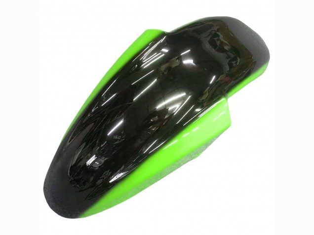 Carenados Moto Kawasaki ZZR600 1998-2003 - Verde Negro Brillante Llama