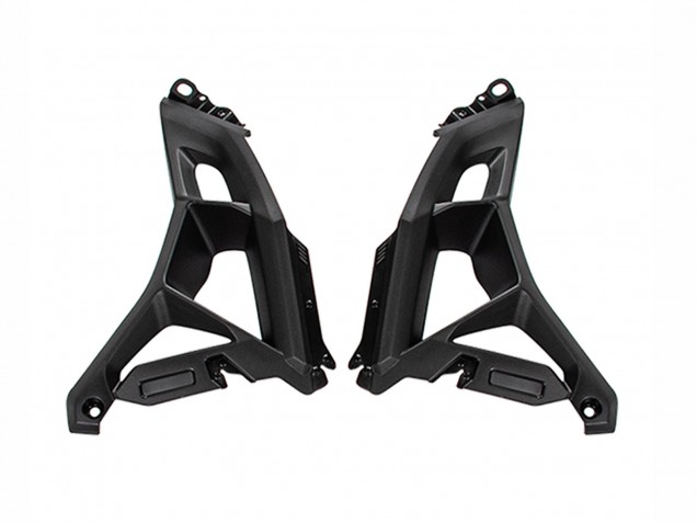 Carenados Moto Kawasaki Versys 650 2022-2025 - Verde Negro Brillante