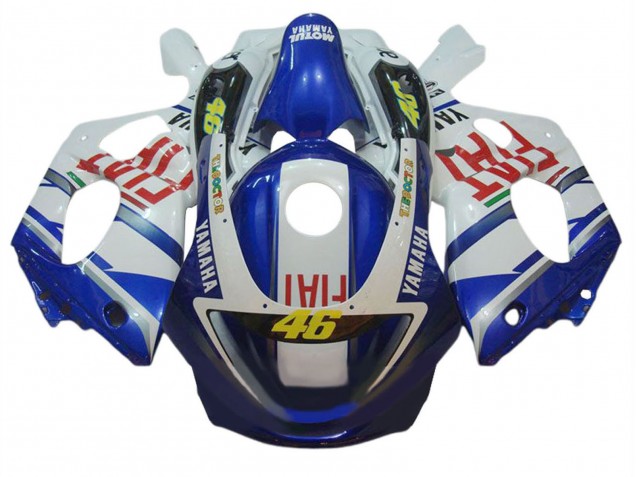 Carenados Moto Yamaha YZF600R Thundercat 1996-2007 - Blanco Azul Rojo Fiat 46