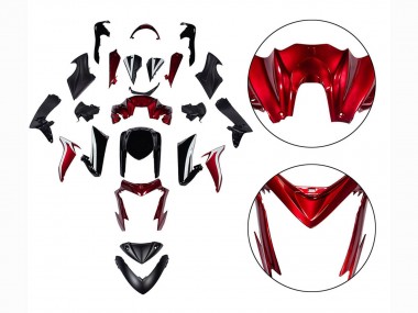 Carenados Moto Suzuki GSX-S 1000 2015-2020 - Negro Rojo