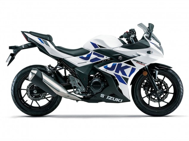Carenados Moto Suzuki GSX250R 2017-2020 - Blanco Azul Negro