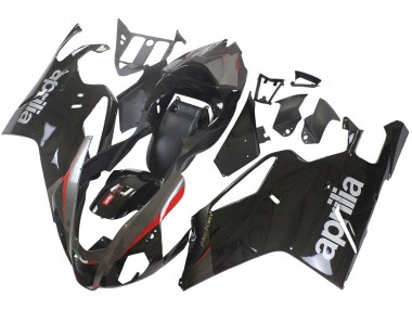 Carenados Moto Aprilia RSV1000 2003-2006 - Negro Brillante Gris Rojo