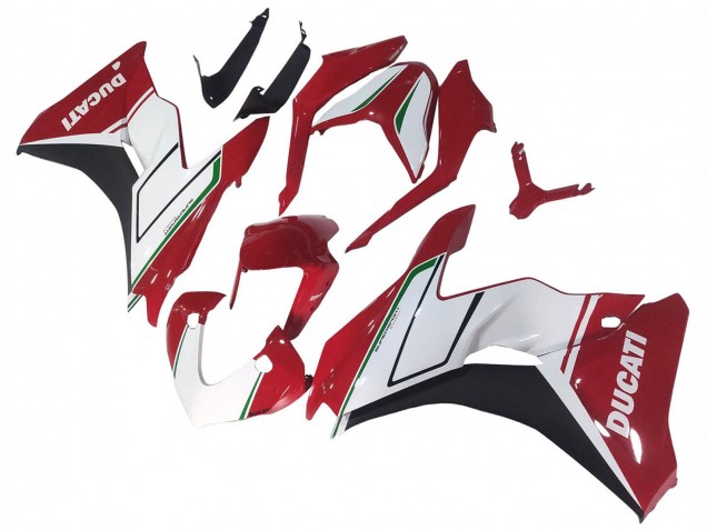 Carenados Moto Ducati Supersport 939/939S 2017-2022 - Blanco Rojo Negro Verde