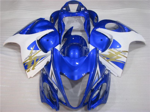 Carenados Moto Suzuki GSXR 1300 Hayabusa 2008-2020 - Blanco Azul