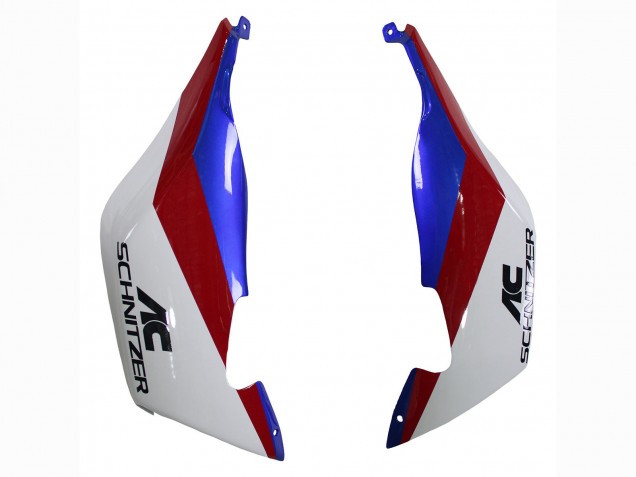 Carenados ABS BMW K1200S 2005-2010 - Blanco Rojo Azul