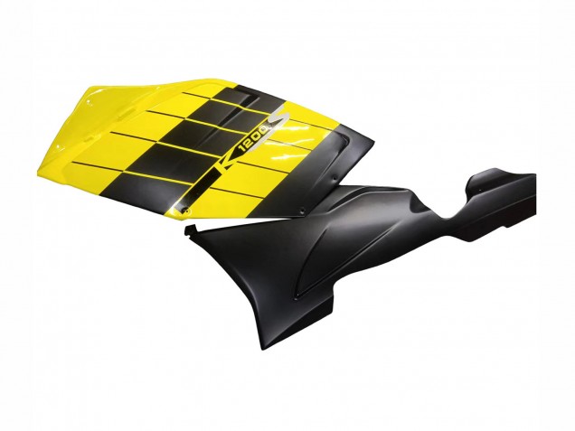 Carenados Moto BMW K1200S 2005-2010 - Amarillo Plata Negro Mate