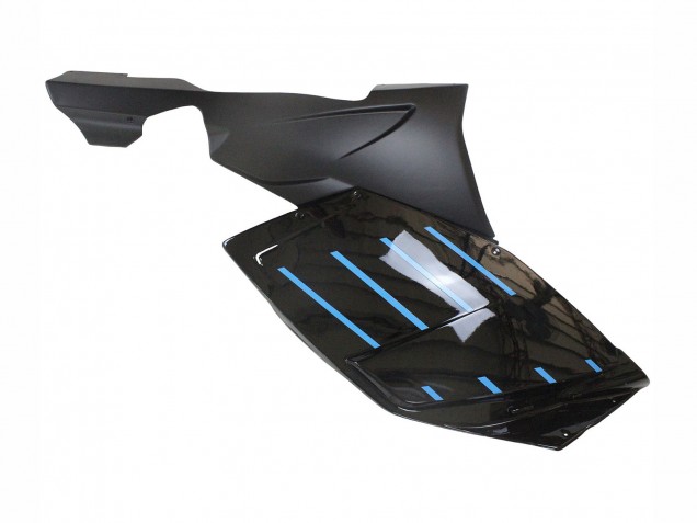 Carenados Moto BMW K1200S 2005-2010 - Negro Brillante Negro Mate Azul Línea