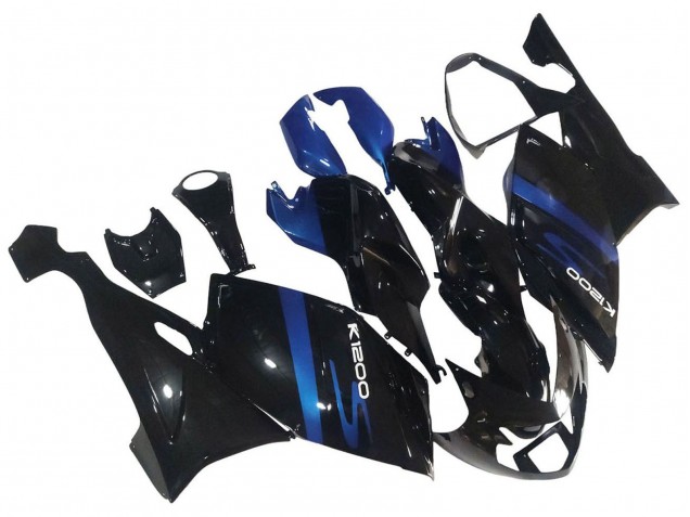 Carenados Moto BMW K1200S 2005-2010 - Azul Negro Brillante