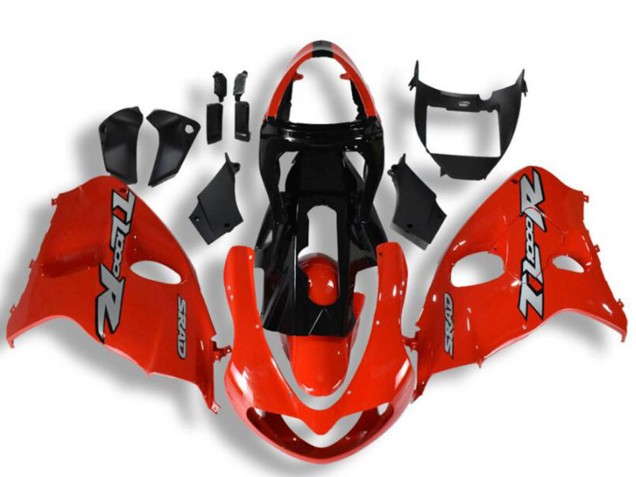 Carenados Moto Suzuki TL1000R 1998-2003 - Rojo Plata Negro Brillante