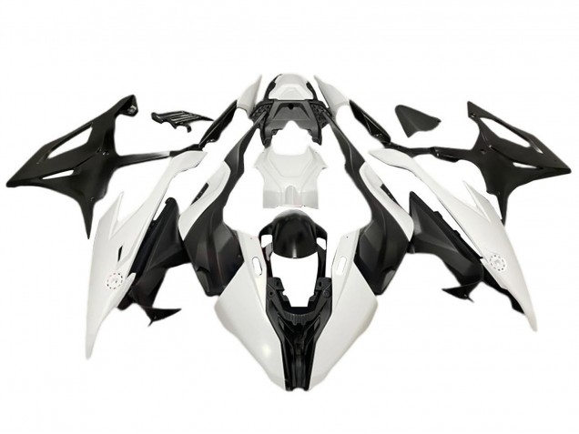 Carenados Moto BMW S1000RR 2019-2022 - Negro Mate Blanco
