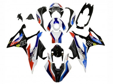 Carenados Moto BMW S1000RR 2019-2022 - Azul Rojo Blanco 77