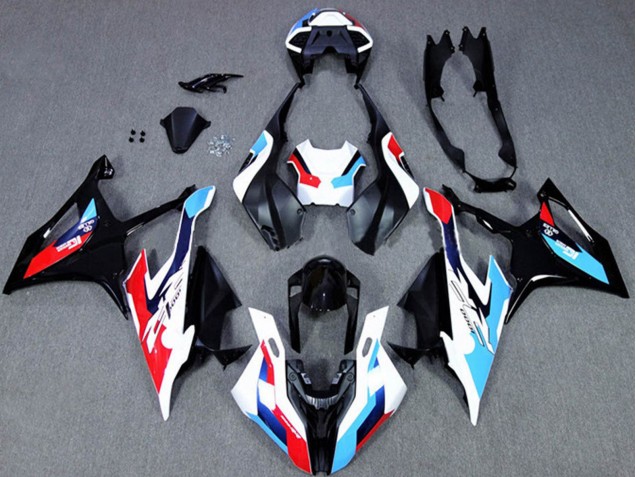 Carenados Moto BMW S1000RR 2019-2022 - Negro Blanco Azul