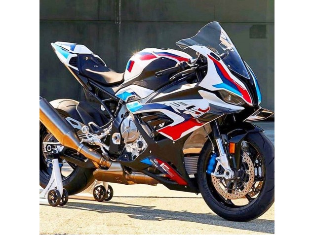Carenado Moto BMW S1000RR 2019-2022 - Negro Blanco Azul Rojo