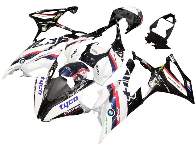 Carenados Moto BMW S1000RR 2019-2022 - Blanco Negro Rosa Oxford