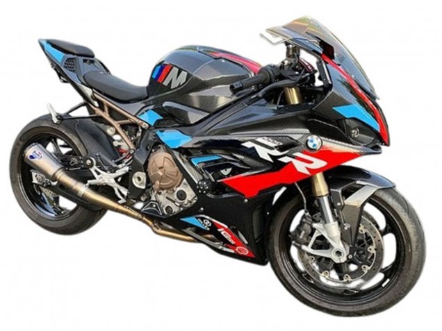 Carenados Moto BMW S1000RR 2019-2022 - Negro Azul Rojo FibraCarbono