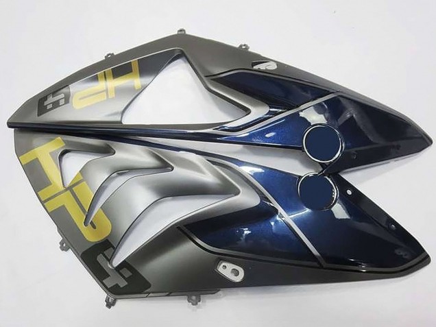 Carenados Moto BMW S1000RR 2009-2014 - Plata Azul Negro Brillante