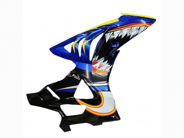 Carenados Moto BMW S1000RR 2009-2014 - Rojo Azul Amarillo Tiburón