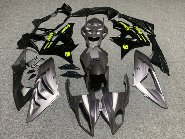 Carenados Moto BMW S1000RR 2009-2014 - Plata Negro Brillante Verde