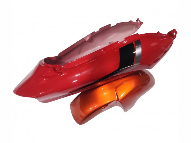 Carenados Moto Suzuki GSX600F/GSX750F 2004-2006 - Burnt Naranja Blanco Logo