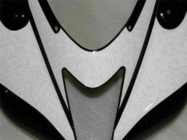 Carenados Moto Kawasaki ZX6R 2007-2008 - Negro Blanco