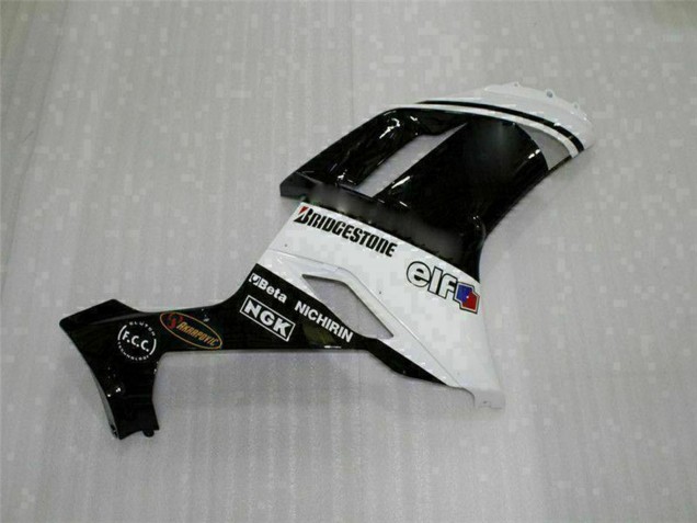 Carenados Moto Kawasaki ZX6R 2007-2008 - Negro Blanco