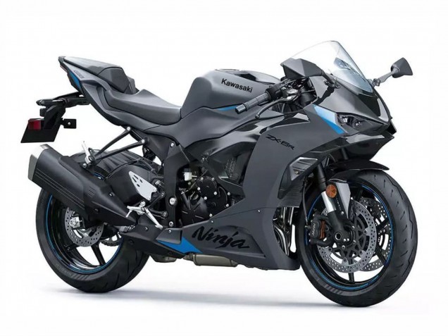 Carenados Moto Kawasaki ZX6R 2023-2025 - Gris Ninja