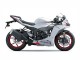 Carenados Moto Kawasaki ZX6R 2023-2025 - Blanco Perla Negro Rojo