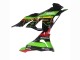 Carenados Moto Kawasaki ZX6R 2023-2025 - Verde Negro Rojo Amarillo Dunlop