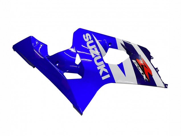 Kits Carenado Moto Suzuki GSXR 600 / GSXR 750 2004-2005 - Blanco Azul Negro Rojo