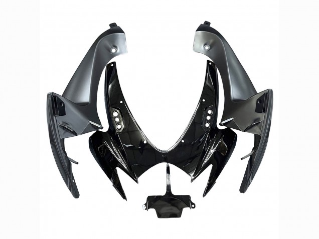 Carenados Moto Suzuki GSXR 600 / GSXR 750 2006-2007 - Negro Brillante Plata Rojo