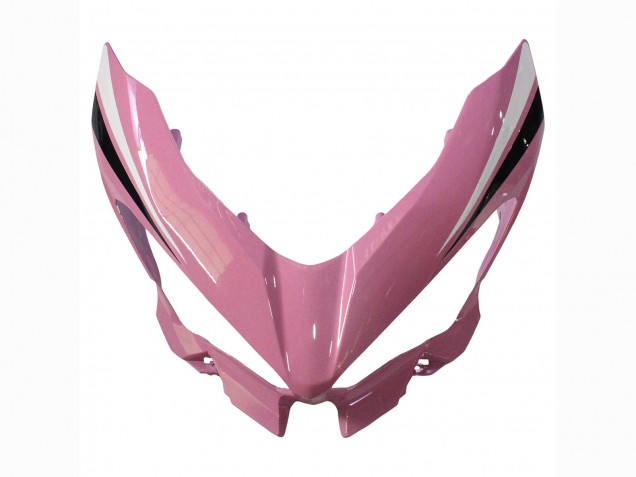 Carenados Moto Kawasaki Ninja 400 2018-2024 - Rosa Negro Mate Honeycomb